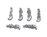Silver Kholapuri Beads 28 MM Per Packet of 10 Pcs- (KBP-008)